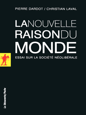 cover image of La nouvelle raison du monde